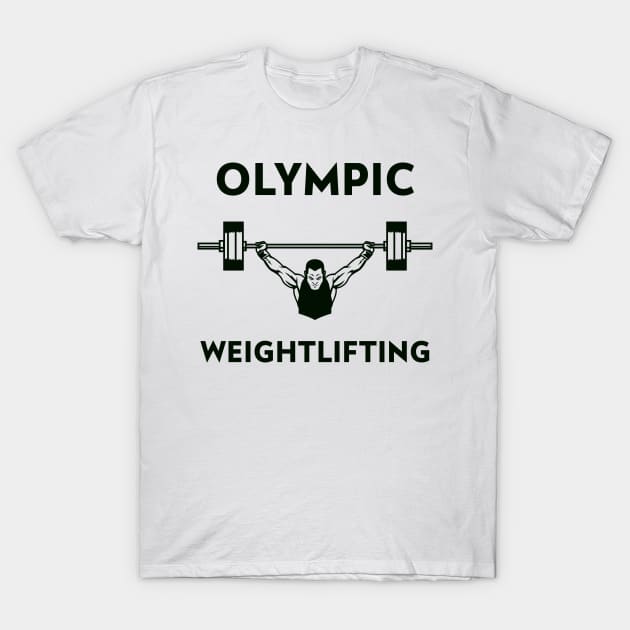 Olympic Weightlifting T-Shirt by HustleHardStore